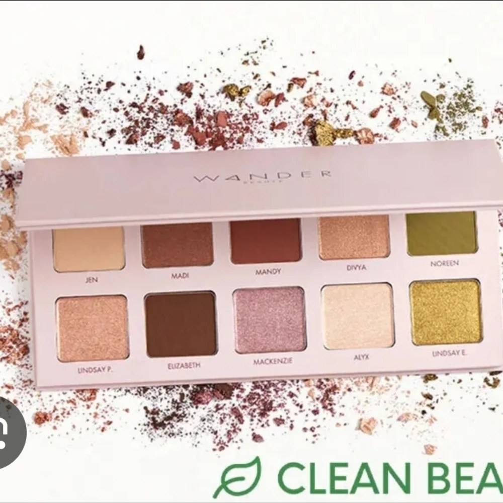 Wander Beauty Trailblazer Palette 10 Pan 7.5g .25oz Shimmer And Matte NEW unused